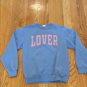 GIRLS size XL Blue Lover Sweater